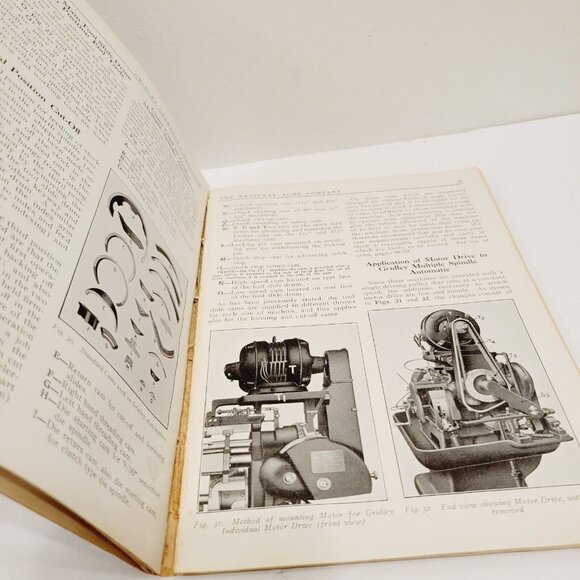Vtg 1924 Handbook Operators Gridley Automatic Screw Machines National Acme Co - Picture 5 of 8
